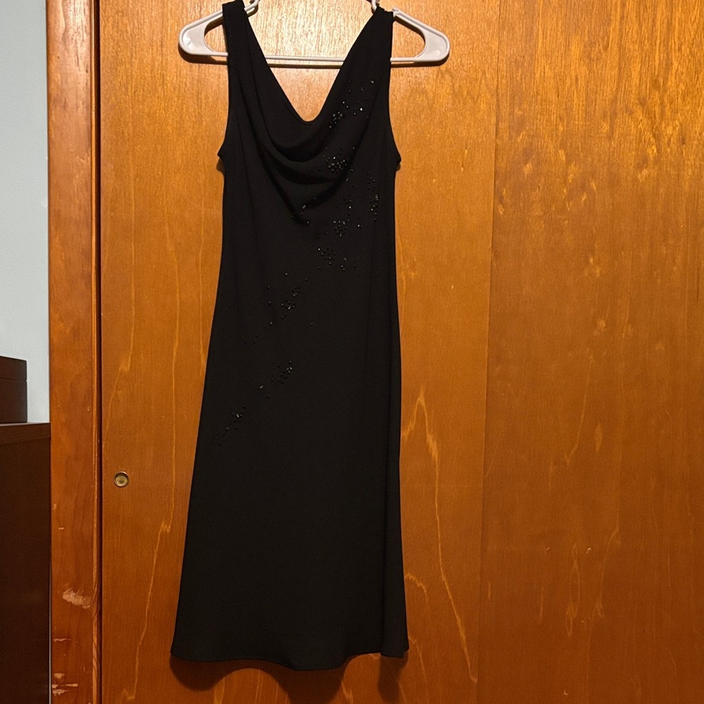 Black Beaded Dress